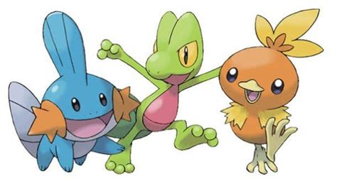 gen 3 starter pokemon